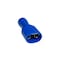 Remington Industries Fully Insulated Quick Connect Terminals, Female, PVC, 14-16 AWG, Blue, 100 Pcs FDFD2-250-100 - alternate 1